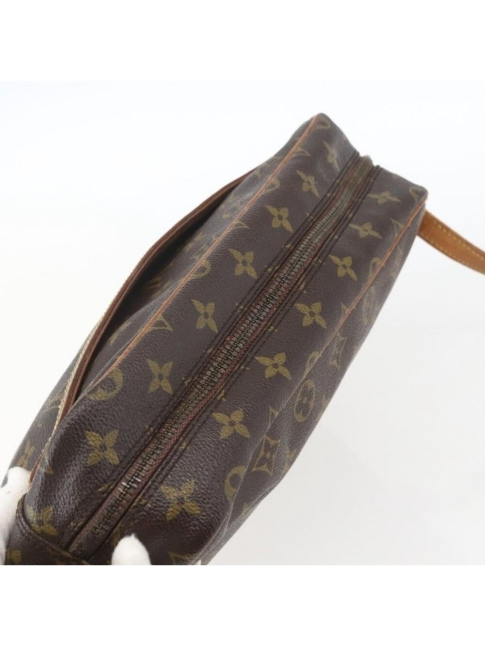 Authentic LOUIS VUITTON Monogram Trocadero 30 Shoulder Bag M51272 LV - Picture 13 of 16